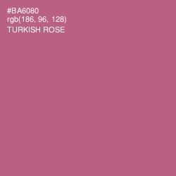 #BA6080 - Turkish Rose Color Image